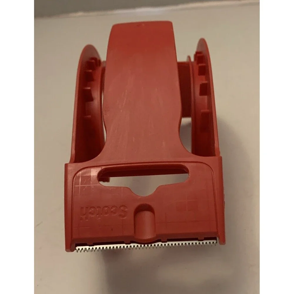 2 Portable Tape Dispenser Packing Packaging Sealing Cutter Heavy Duty 2